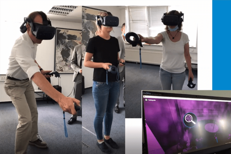 Realtà virtuale per la formazione in clean room