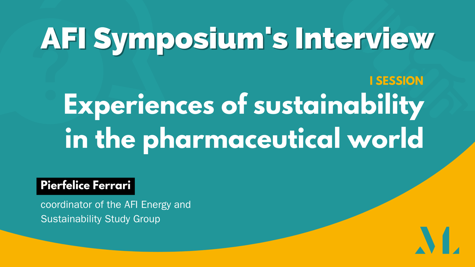 63rd AFI Symposium – Pierfelice Ferrari's interview