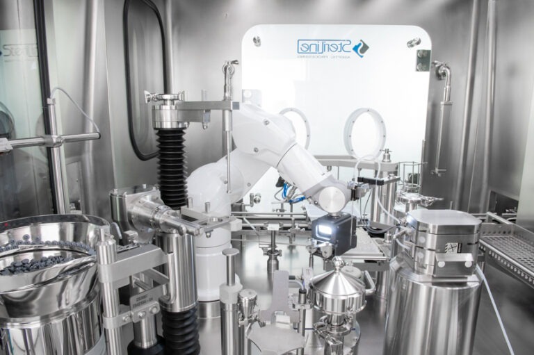 Steriline unveils new robotic vial filling machine